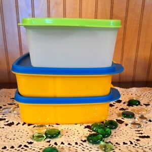Tupperware Colorful Lunch & Snack Sets (3)